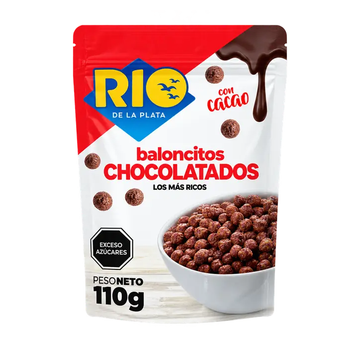 Baloncitos chocolatados Río de la Plata