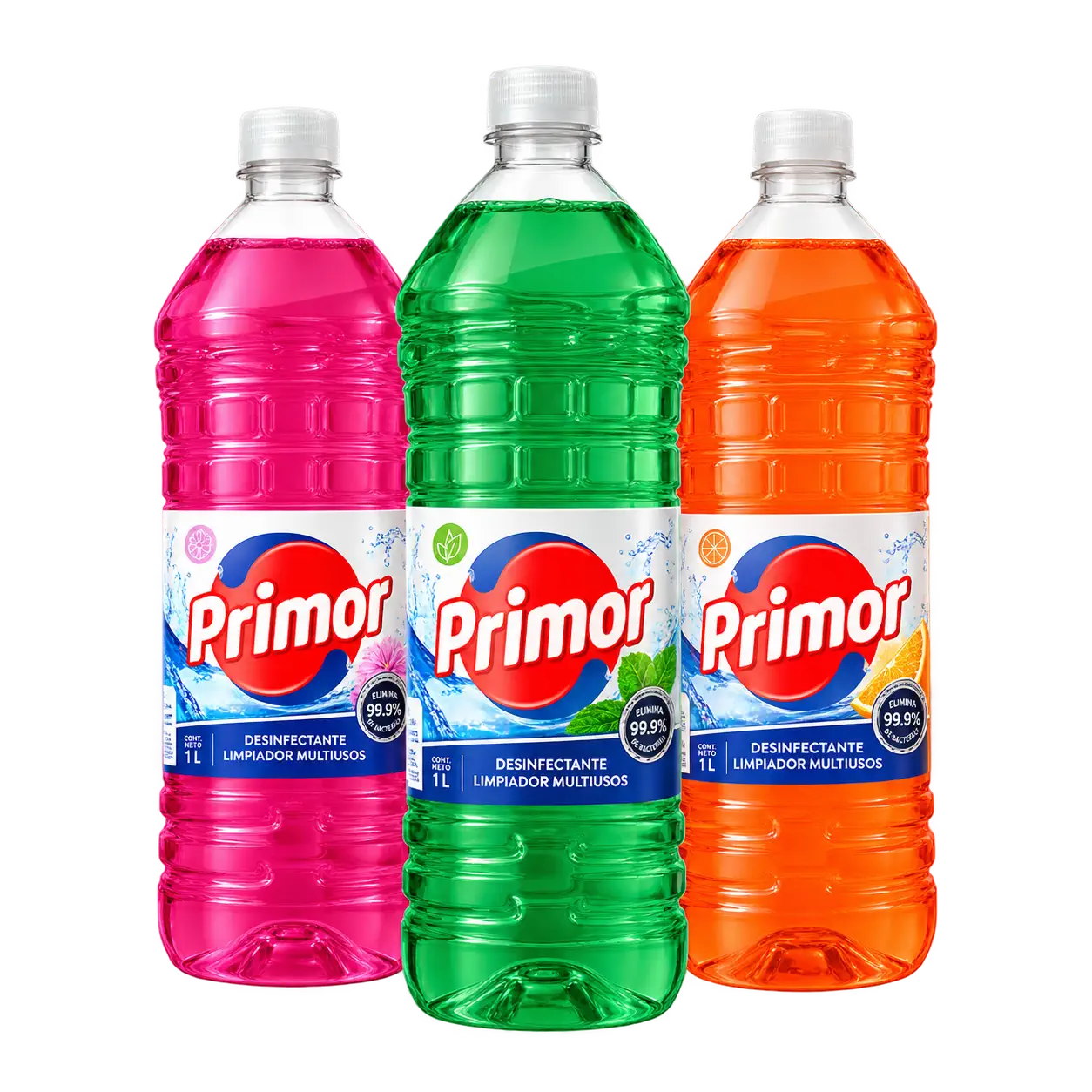 Limpiador desinfectante varios aromas Primor