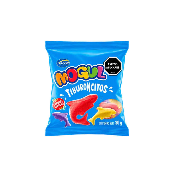Gomitas individuales varios sabores Mogul