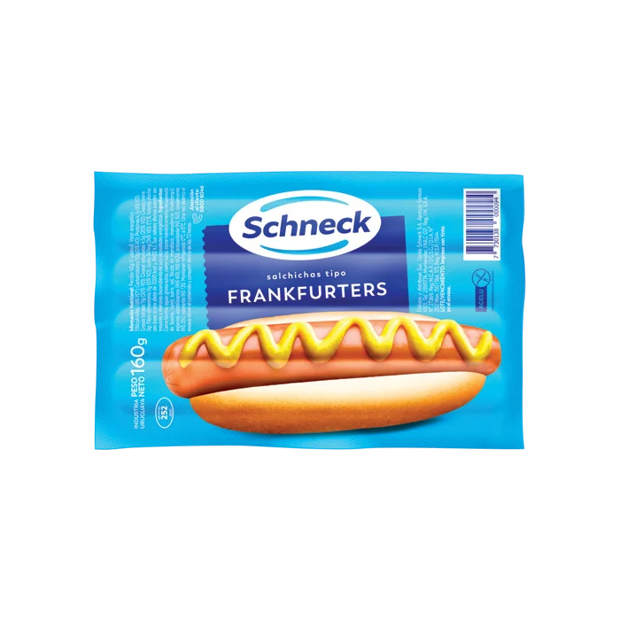 Frankfurters cortos x4 Schneck