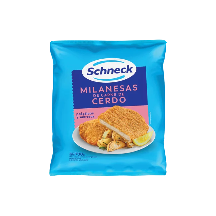 Milanesas de cerdo Schneck