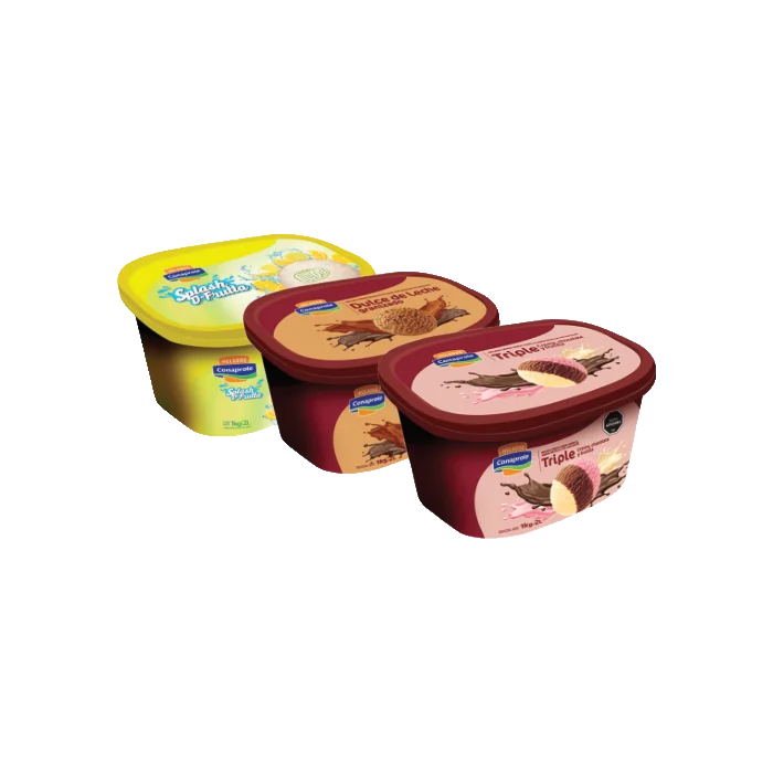 Helado varios sabores Conaprole