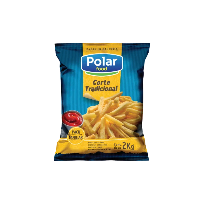 Papas congeladas corte tradicional Polar