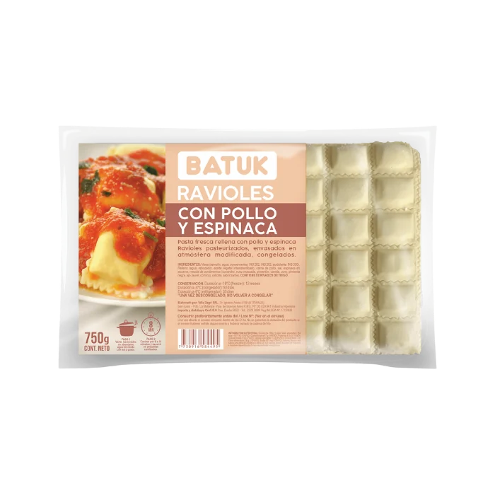 Ravioles varios sabores Batuk