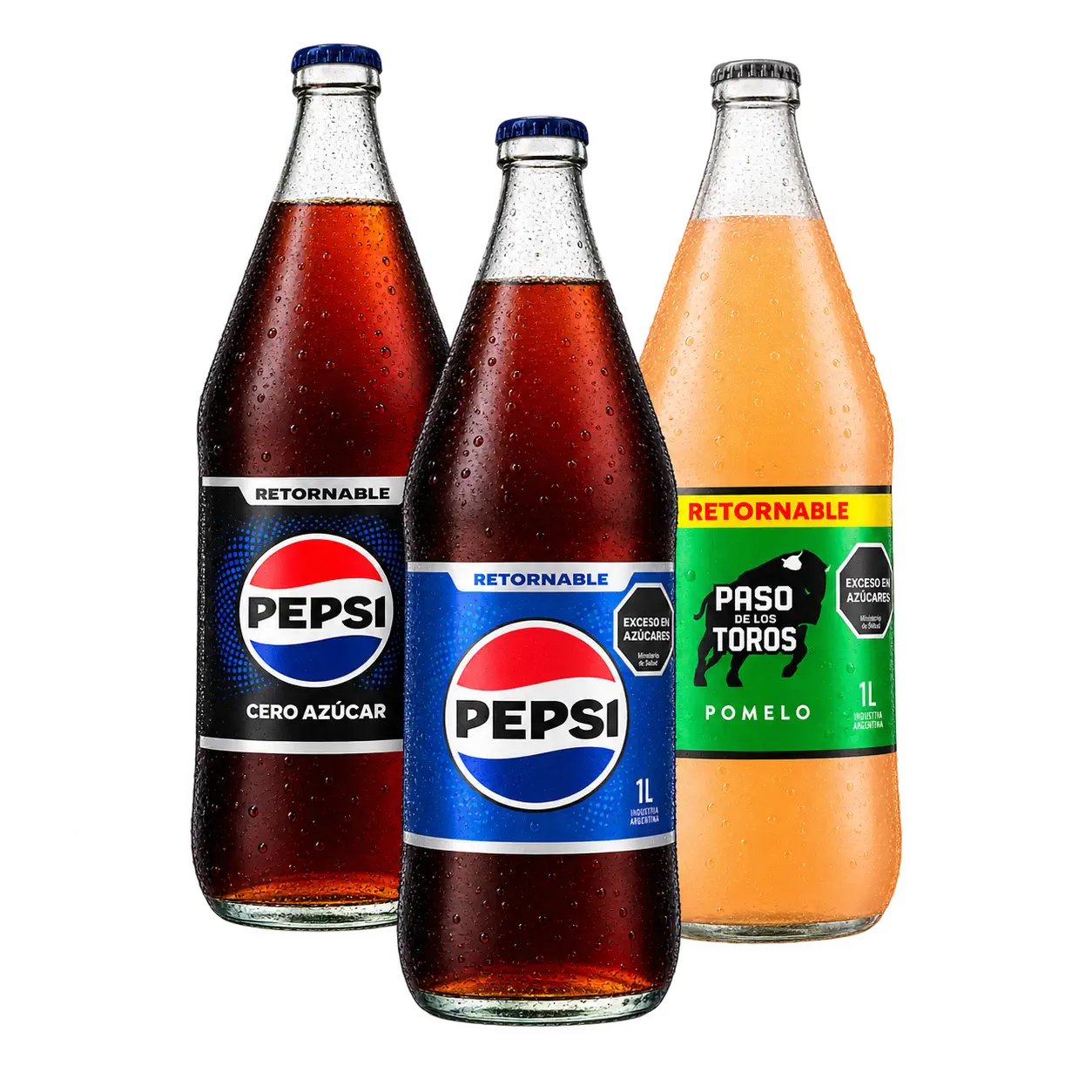 Pepsi Cola, Black o Paso de los Toros retornable