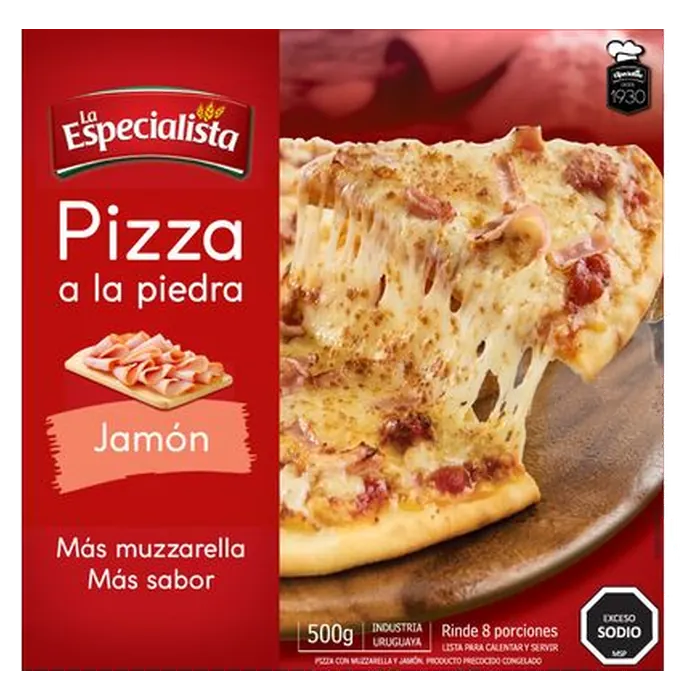 Pizza congelada Jamón La Especialista