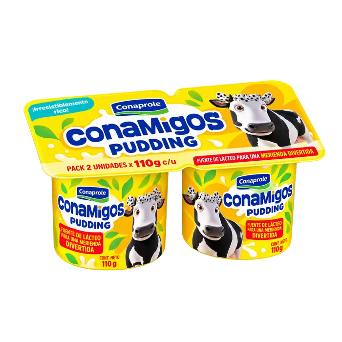 Puddings Conamigos Pack x2 Conaprole