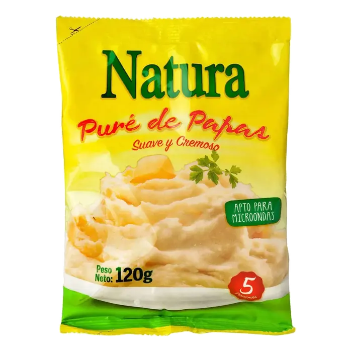 Puré de papas Natura
