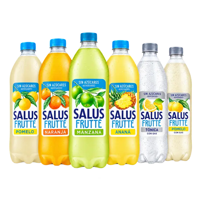 Salus Frutté con y sin gas