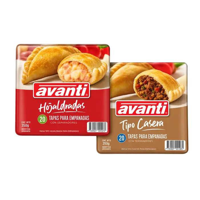 Tapas para empanadas Avanti