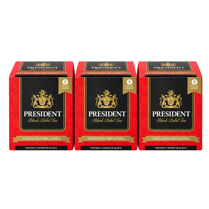 Té surtido Pack 30 President